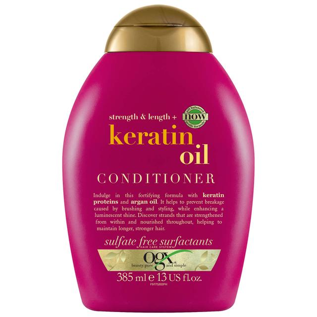 OGX Anti-Breakage+ Keratin Oil Conditioner 385ml on Productcaster.