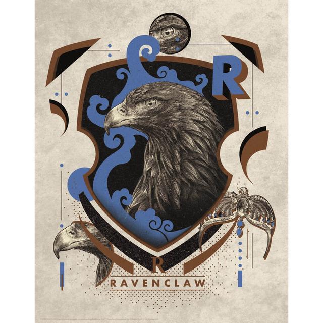 Crête Ravenclaw Harry Potter Art Print on Productcaster.