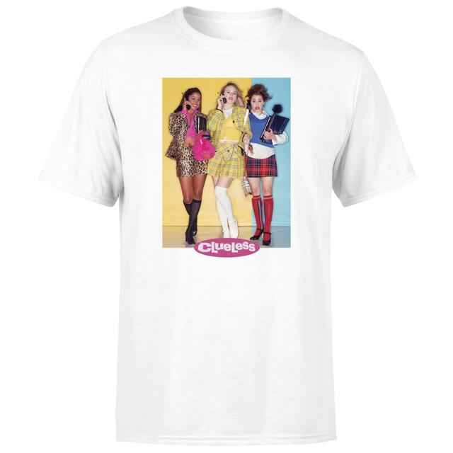 Clueless Cast Men's T-Shirt - White - L - Vit on Productcaster.