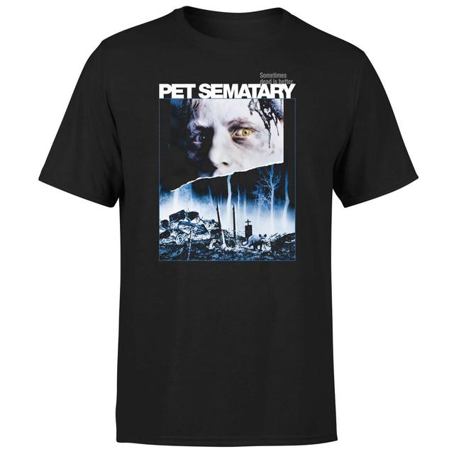 T-shirt Pet Semetary Sometimes Dead Is Better - Noir - Homme - XXL - Noir on Productcaster.