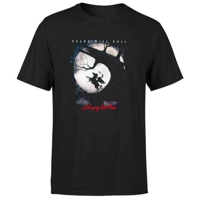 Camiseta Sleepy Hollow Heads Will Roll - Hombre - Negro - S - Negro on Productcaster.