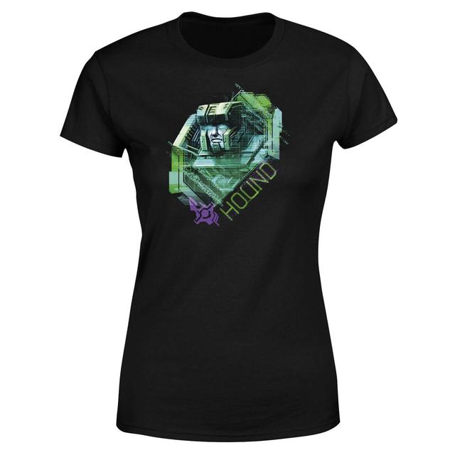 Transformers Hound Glitch Damen T-Shirt - Schwarz - L on Productcaster.