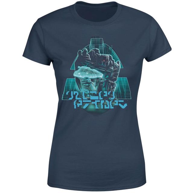 Transformers Megatrons Rage Damen T-Shirt - Navy - L on Productcaster.