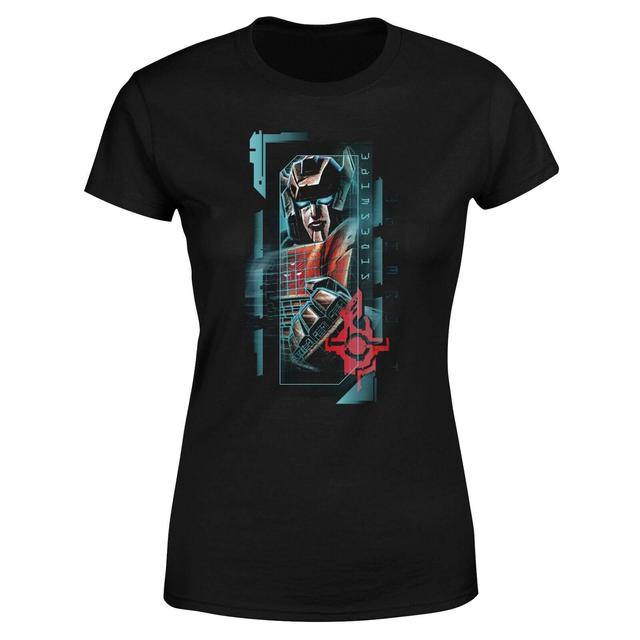 Transformers Sideswipe Glitch Women's T-Shirt - Zwart - 4XL on Productcaster.