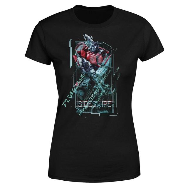 Transformers Sideswipe Tech Damen T-Shirt - Schwarz - M on Productcaster.