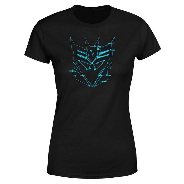 Transformers Decepticon Glitch Women's T-Shirt - Black - 4XL on Productcaster.