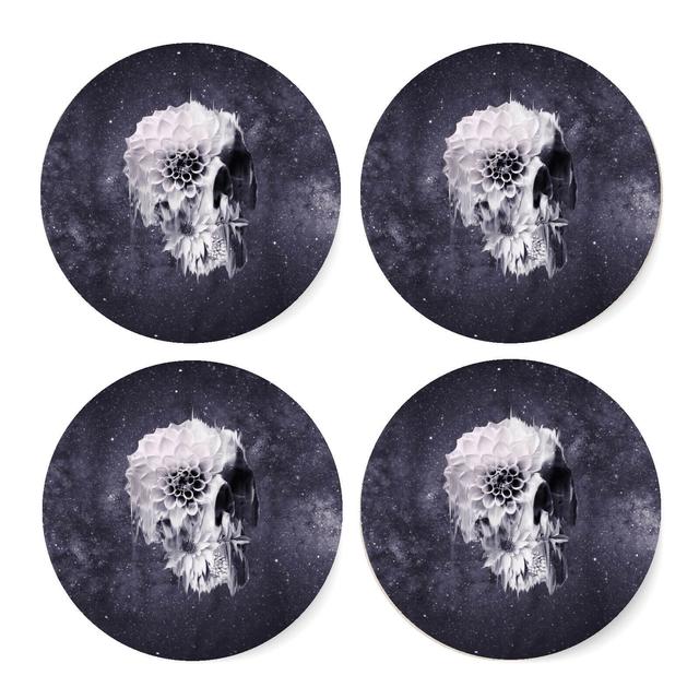 Ikiiki Decay Skull Coaster Set on Productcaster.