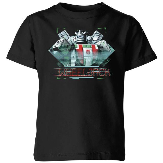 Transformers Wheeljack Glitch Kids' T-Shirt - Black - 7-8 Years on Productcaster.