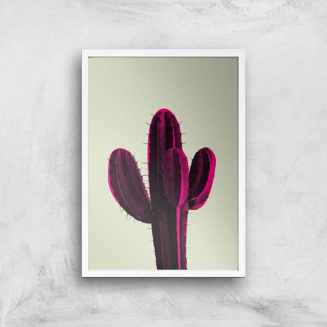 Pretty Prick Giclee Art Print - A3 - White Frame on Productcaster.