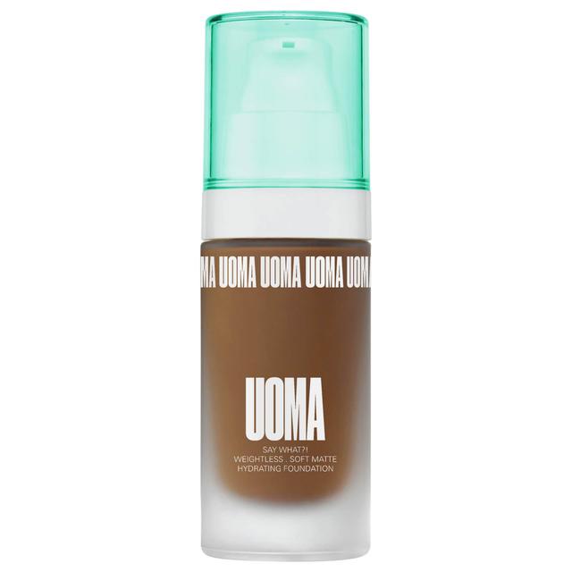 UOMA Beauty Say What Foundation 30ml (Various Shades) - Black Pearl T1C on Productcaster.