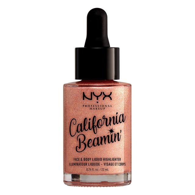 NYX Professional Makeup California Beamin' Face and Body Liquid Highlighter (Various Shades) - Beach Babe on Productcaster.