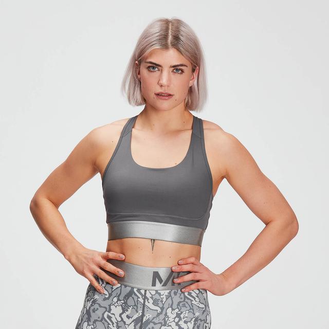 MP Women's Adapt Textured Sports Bra- Carbon - S on Productcaster.