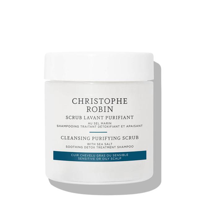 Christophe Robin Cleansing Purifying Scrub with Sea Salt 75ml on Productcaster.