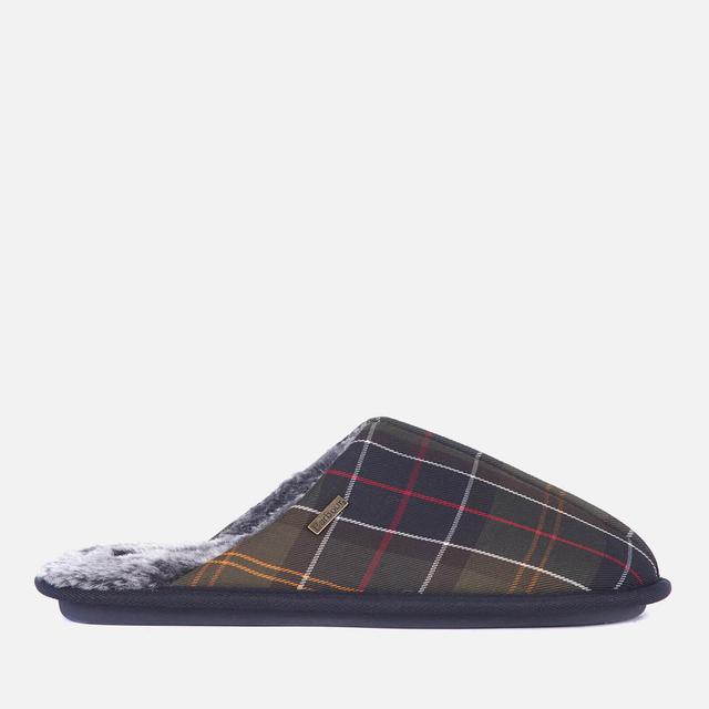 Barbour Men's Young Mule Slippers - Recycled Classic Tartan - UK 7 on Productcaster.