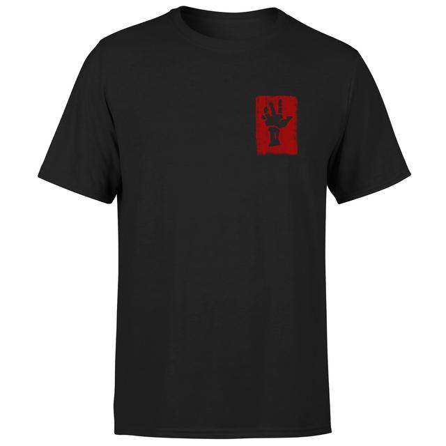 Sea of Thieves White Hand Pocket Men's T-Shirt - Black - L - Schwarz on Productcaster.