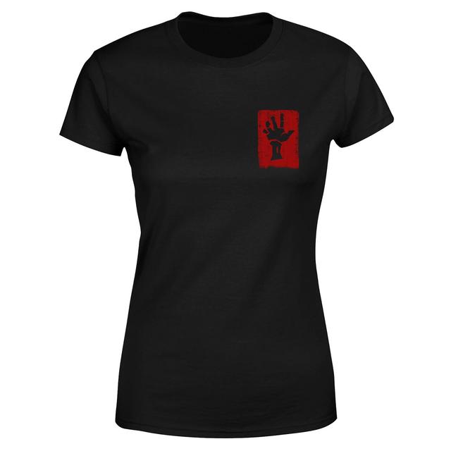 Sea of Thieves White Hand Pocket Women's T-Shirt - Black - 3XL - Black on Productcaster.