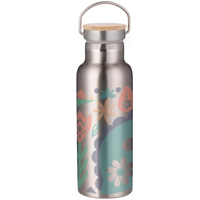 Nordic Dinosaur Portable Insulated Water Bottle - Steel on Productcaster.