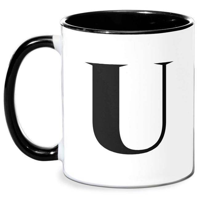 U Mug - White/Black on Productcaster.