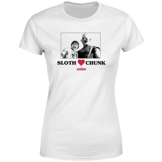 Camiseta The Goonies Sloth Love Chunk - Mujer - Blanco - XL - Blanco on Productcaster.