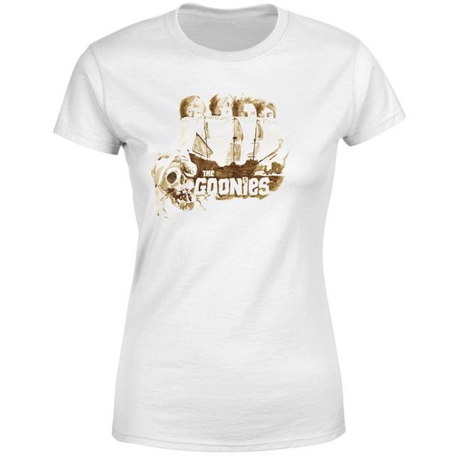 Camiseta The Goonies Watercolour - Mujer - Blanco - S on Productcaster.