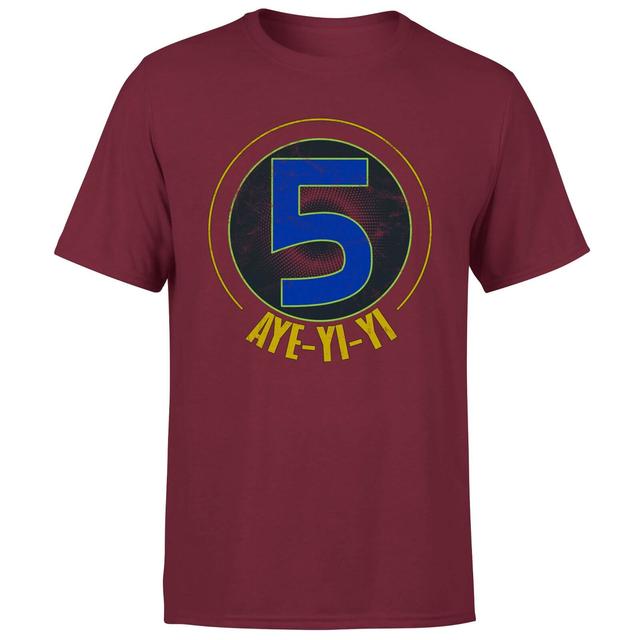 Power Rangers Alpha-5 Logo Men's T-Shirt - Burgundy - S on Productcaster.