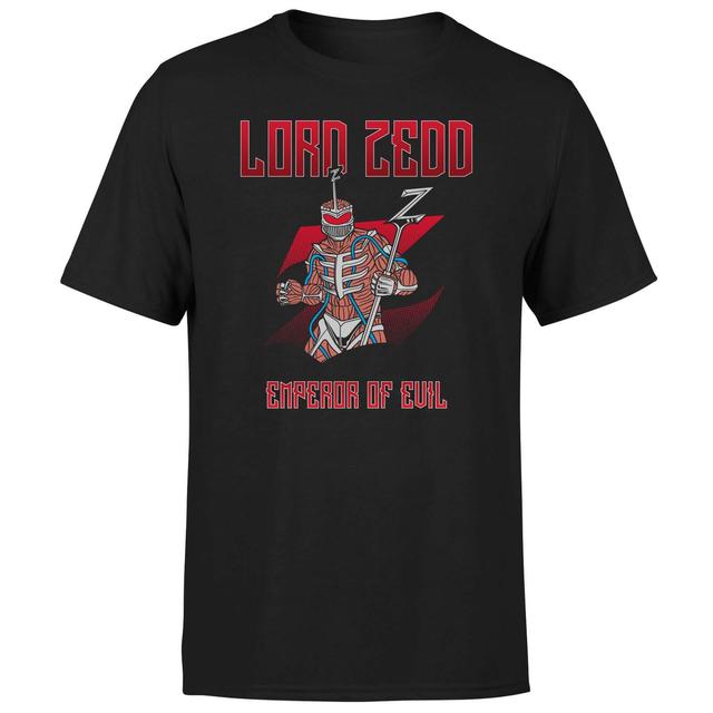 Power Rangers Lord Zedd Men's T-Shirt - Zwart - L on Productcaster.