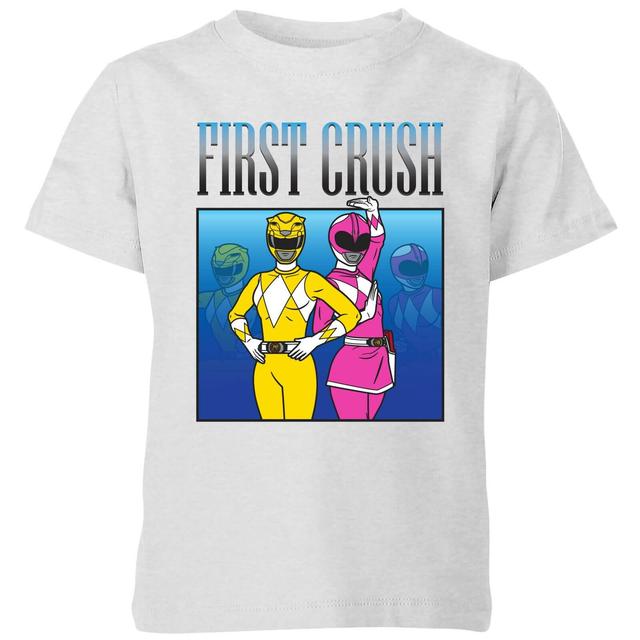 Power Rangers First Crush Kids' T-Shirt - Grey - 3-4 Years on Productcaster.