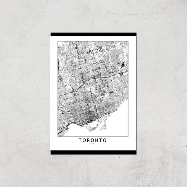 Toronto Light City Map Giclee Art Print - A3 - Print Only on Productcaster.