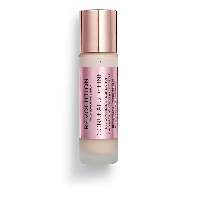 Revolution Conceal & Define Foundation (ulike nyanser) - F1 on Productcaster.