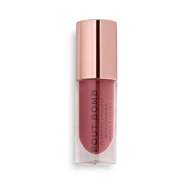 Makeup Revolution Pout Bomb Plumping Gloss (Various Shades) - Sauce on Productcaster.