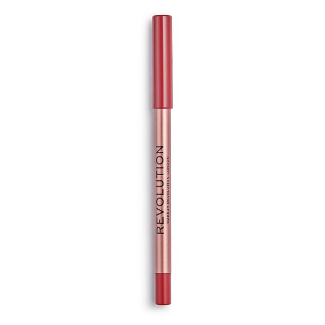 Makeup Revolution Satin Kiss Lip Liner (Various Shades) - Ruby on Productcaster.