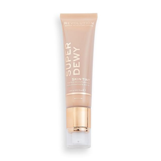 Makeup Revolution Superdewy Tinted Moisturiser (Various Shades) - Medium on Productcaster.