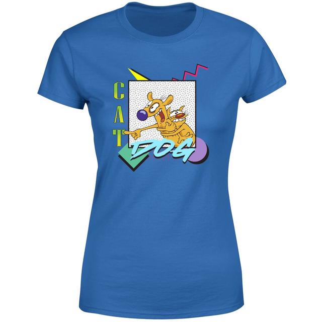 Camiseta CatDog 90s Style - Mujer - Azul - L - Royal Blue on Productcaster.