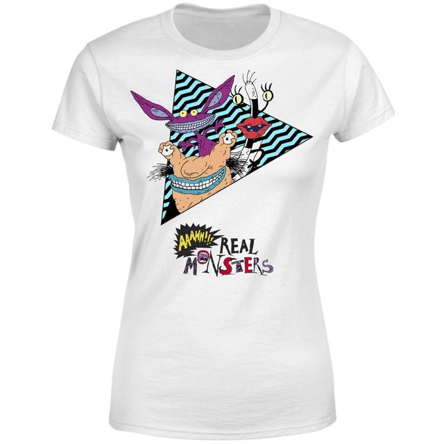 AAAHH Real Monsters Women's T-Shirt - White - S on Productcaster.