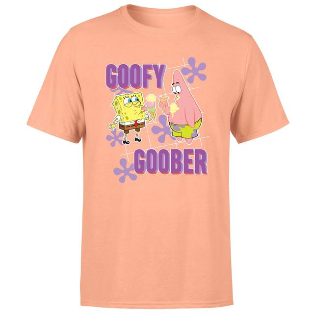 Spongebob Goofy Goober Unisex T-Shirt - Coral - XXL - Coral on Productcaster.