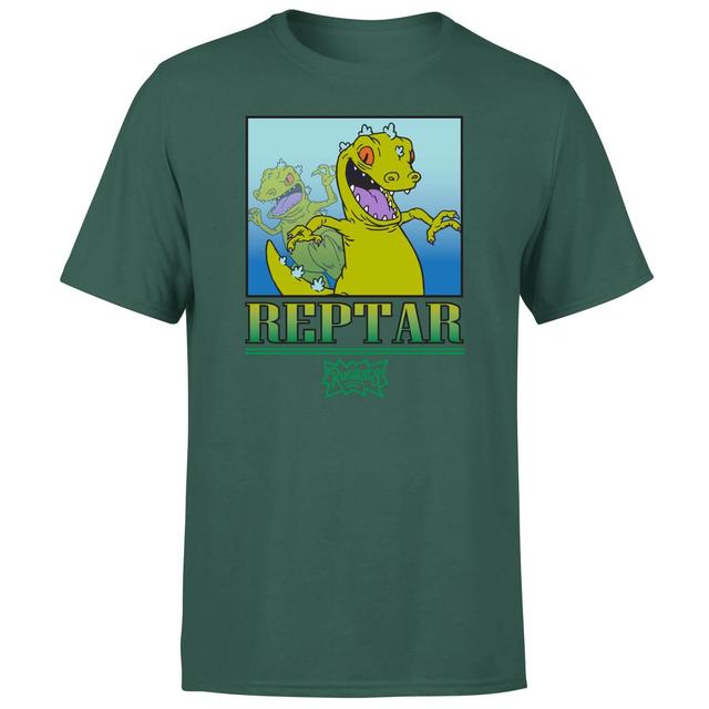 Rugrats Reptar Men's T-Shirt - Green - L - Green on Productcaster.