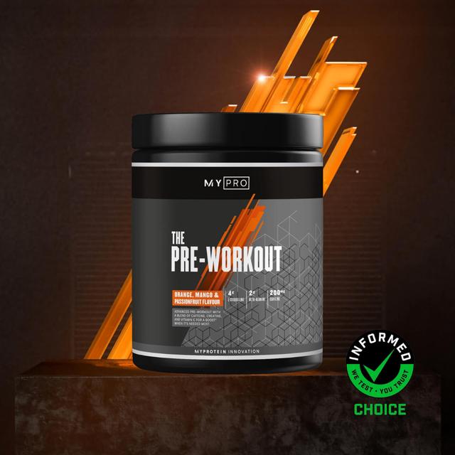 THE Pre-Workout - 30servings - Sinaasappel Mango Passievrucht on Productcaster.