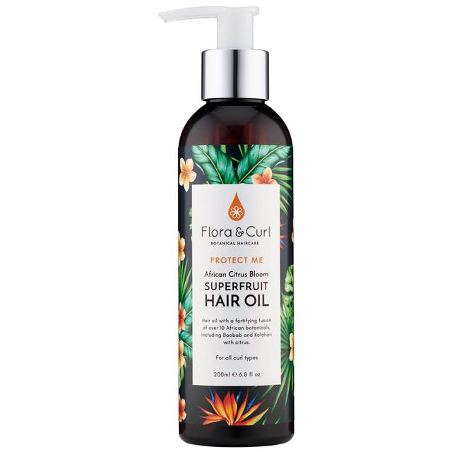 Flora & Curl African Citrus Superfruit Hair Oil 200ml on Productcaster.