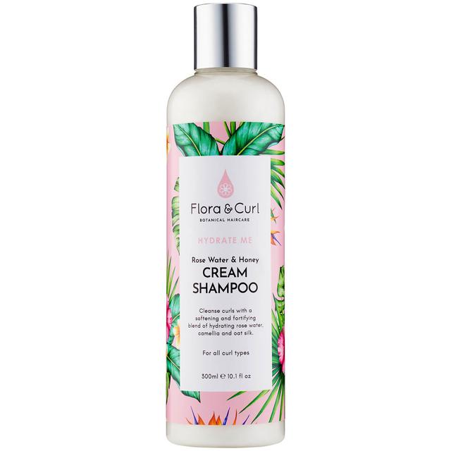 Flora & Curl Rose Water & Honey Cream Shampoo 300ml on Productcaster.