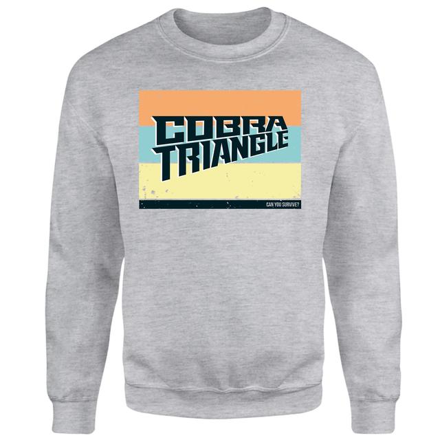 Rare Cobra Triangle Sweatshirt - Grey - S - Gris on Productcaster.