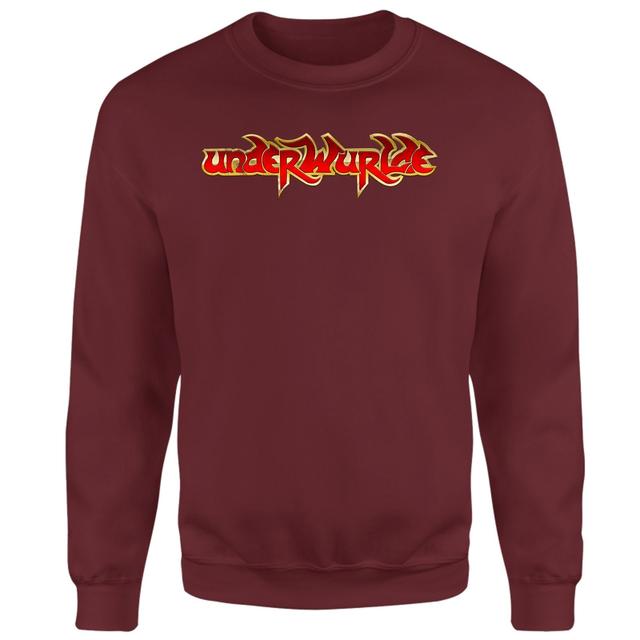 Rare Underwurlde Sweatshirt - Burgundy - L - Bordeauxrot on Productcaster.