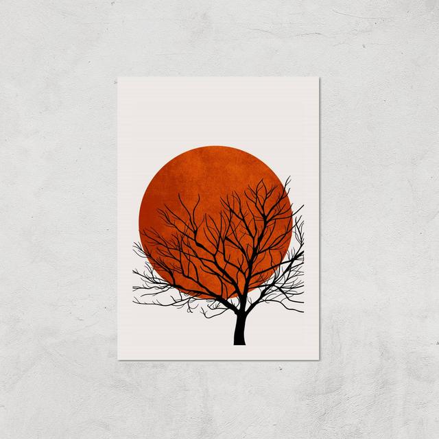 Kubistika Warm Winter Giclee Art Print - A4 - Print Only on Productcaster.