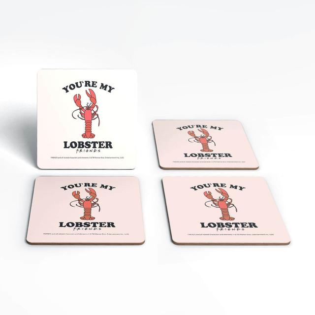 Friends You're My Lobster Coaster Set on Productcaster.