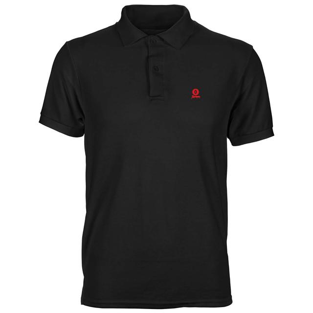 Lord Of The Rings Sauron Unisex Polo - Black - M - Black on Productcaster.