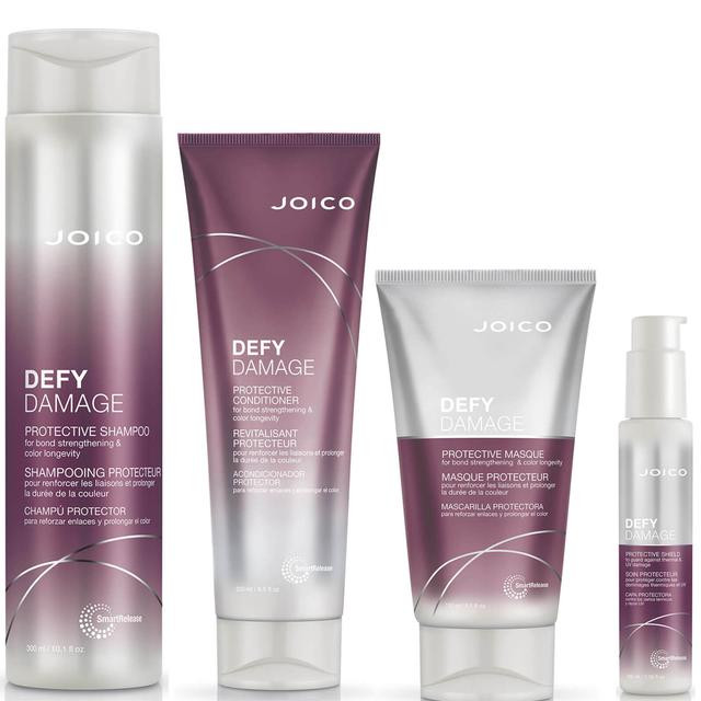 Joico Defy Damage Shampoo, Conditioner, Masque and Shield Set on Productcaster.