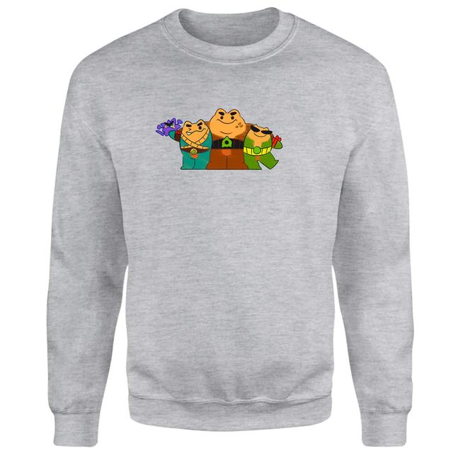 Battletoads Toad Toys Sweatshirt - Grey - 3XL - Grau on Productcaster.