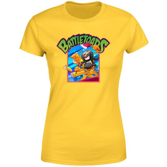 Battletoads Axeley Women's T-Shirt - Yellow - XL - Gelb on Productcaster.