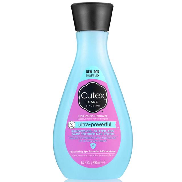 Cutex Ultra-Powerful Nail Polish Remover 200ml - 98% Acetone on Productcaster.