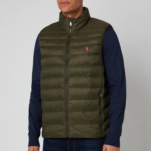 Polo Ralph Lauren Men's Terra Poly Filled Gilet - Dark Loden - S on Productcaster.