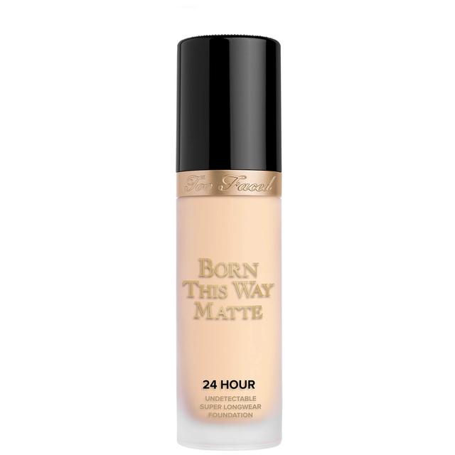 Too Faced Born This Way Matte 24 Hour Long-Wear Foundation 30ml (Various Shades) - Snow on Productcaster.